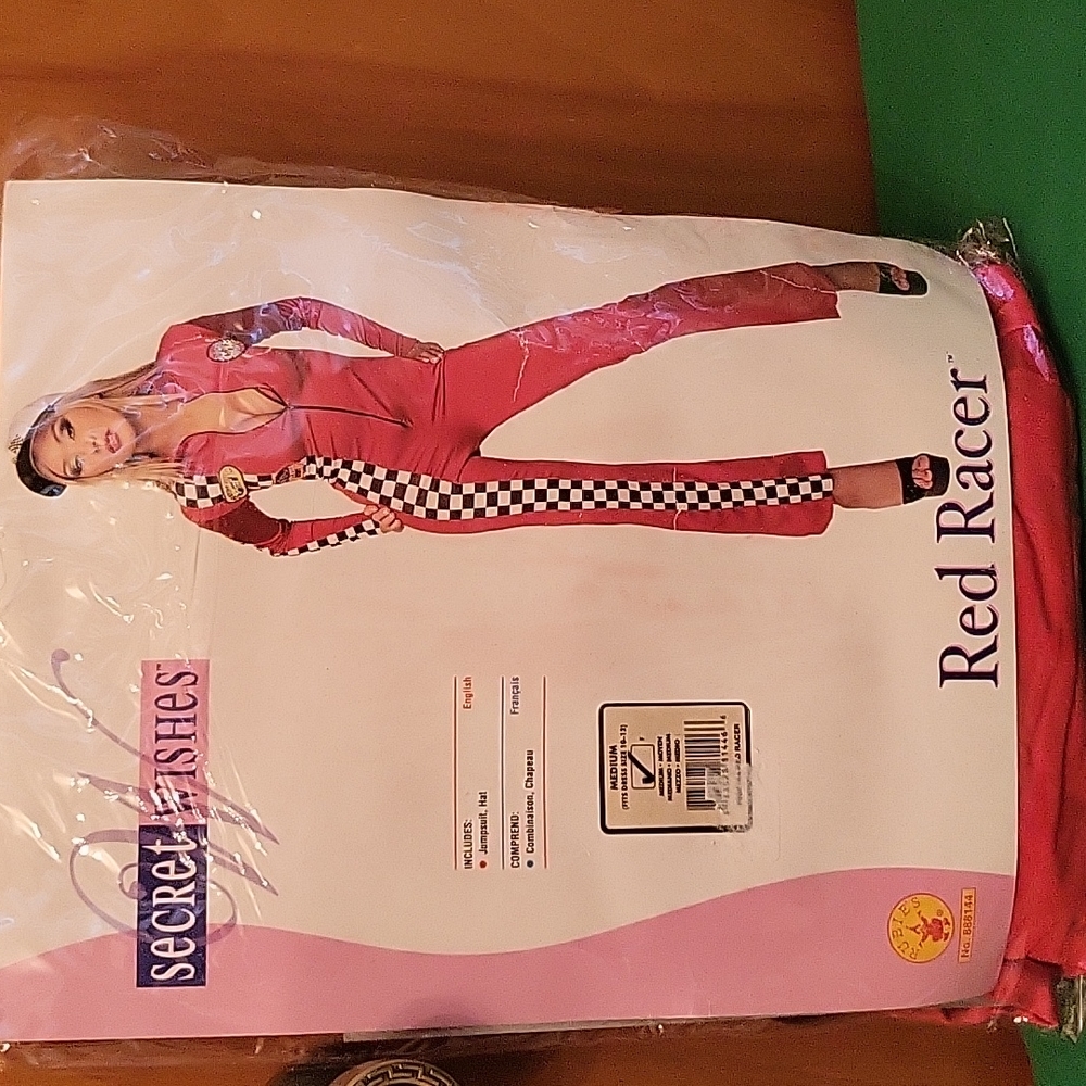Womens "Red Racer" Costume